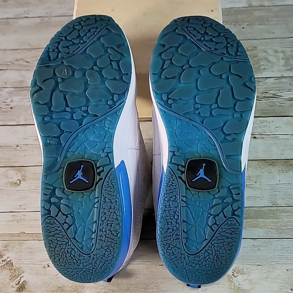 Jordan Comfort Viz Air 13 White/Italy Blue/Black Size Men's 7‎